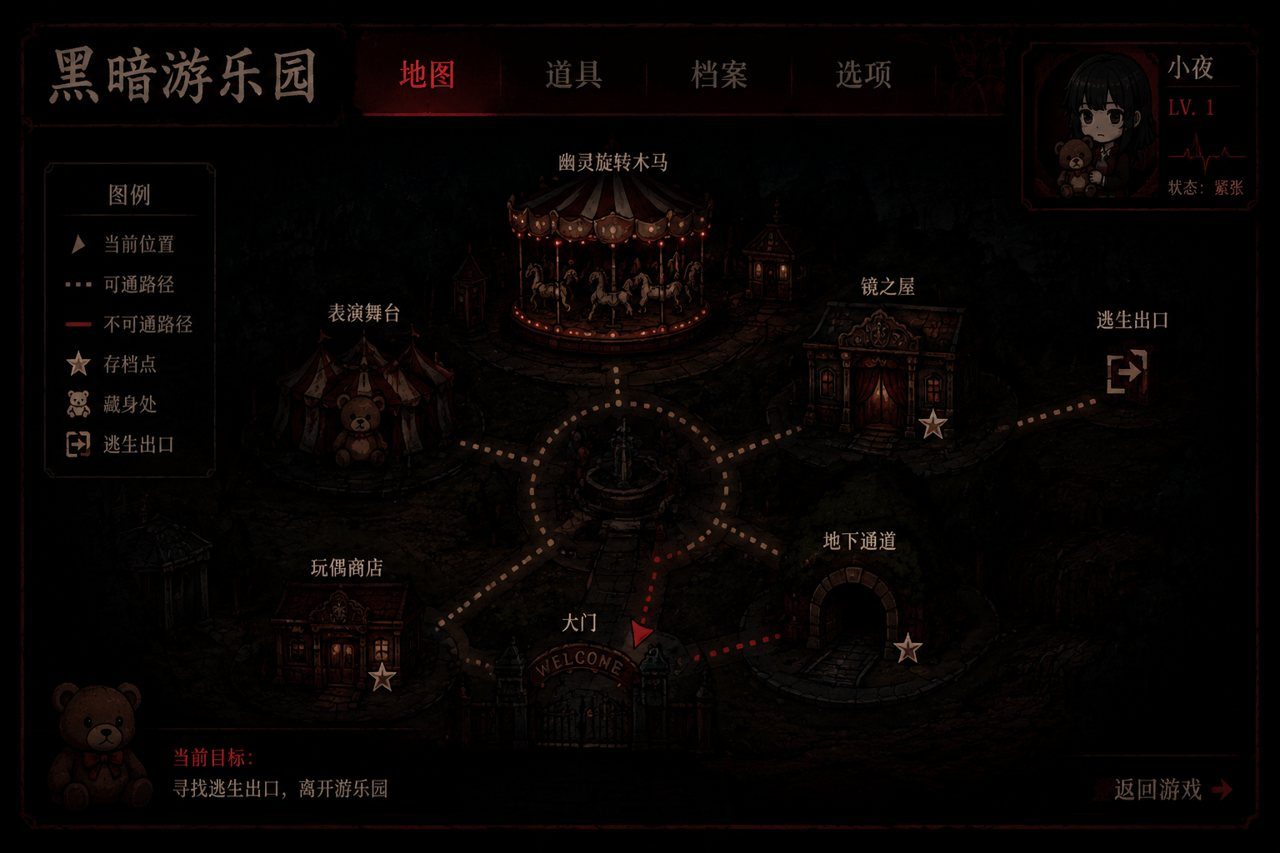 黑暗游乐园 支线内容 页面配图 3